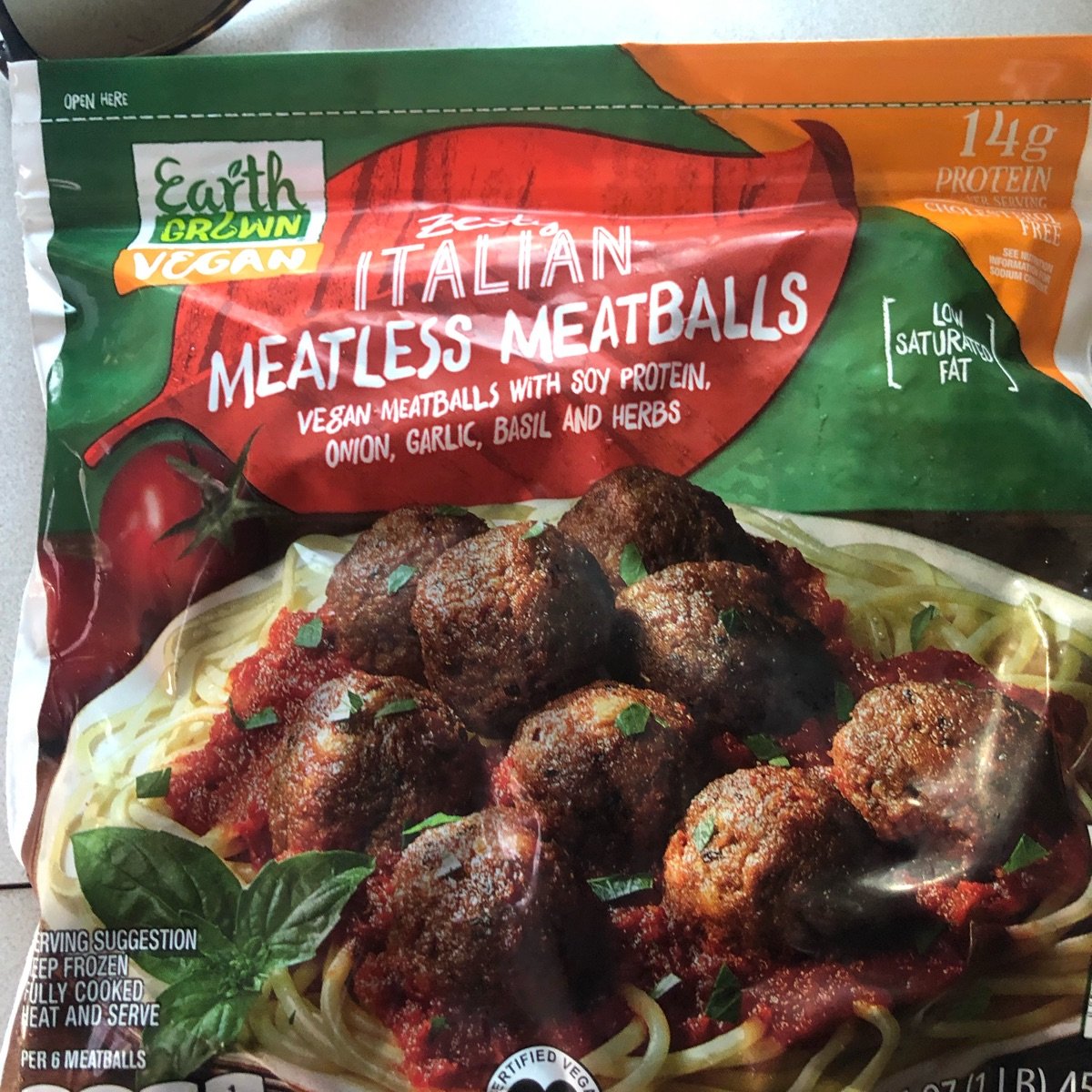 Earth Grown Meatless Meatballs Reviews abillion