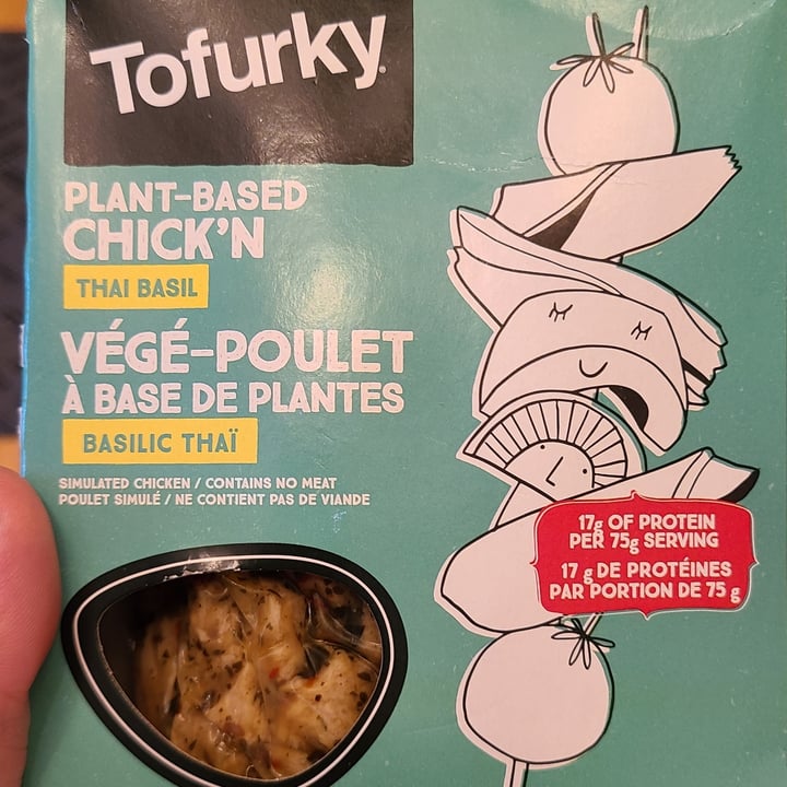 photo of Tofurky Chick’n Thai Basil shared by @ypfmob on  06 Jul 2023 - review