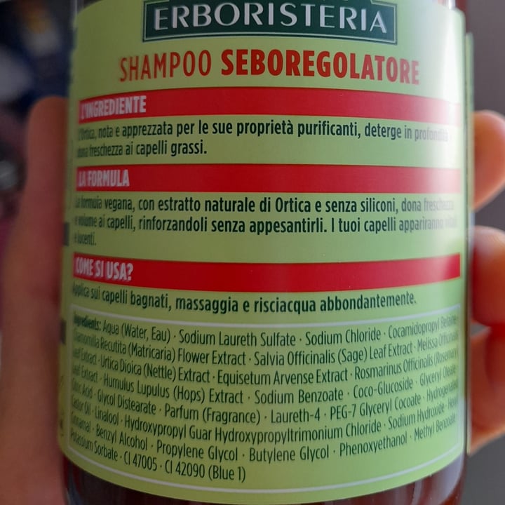 photo of Antica erboristeria Nuovo shampoo seboregolatore ortica shared by @auramala on  09 Feb 2023 - review