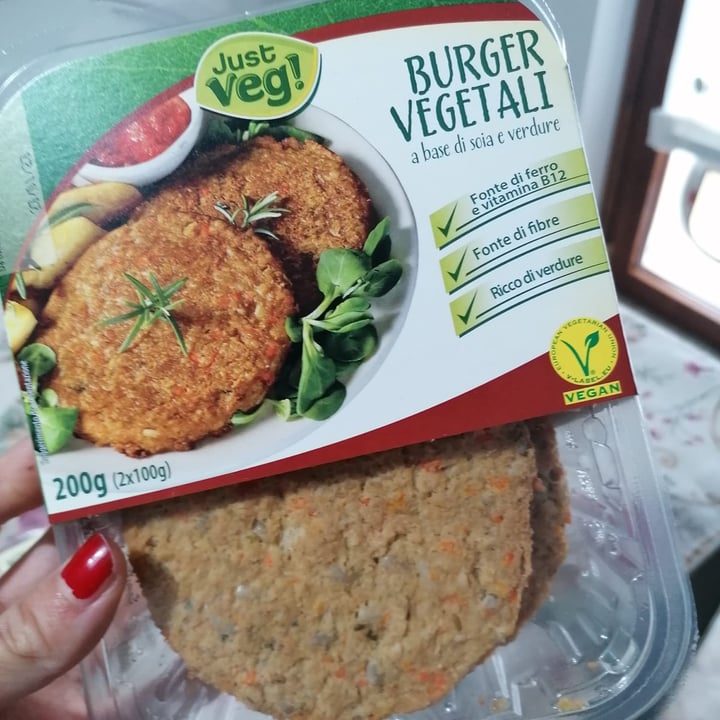 photo of Just Veg! (ALDI Italy) Burger vegetale a base di soia e verdure shared by @giacomo-mazzola on  07 May 2023 - review