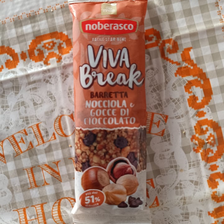 photo of Noberasco Viva Break nocciola e gocce di cioccolato shared by @lussyp on  09 Aug 2023 - review