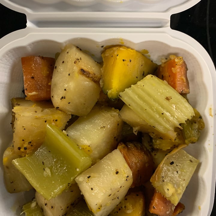 photo of Shangri-La Vegan Baked Potato Carrot Celery Kabocha Squash shared by @schandra on  28 Feb 2023 - review