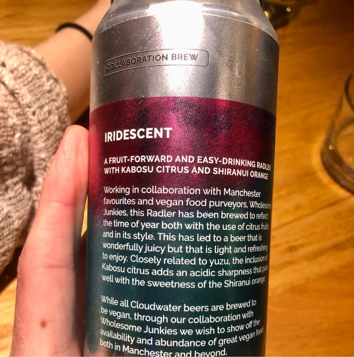 photo of Wholesome Junkies | Arndale Iridescent Radler shared by @randall on  15 Feb 2023 - review