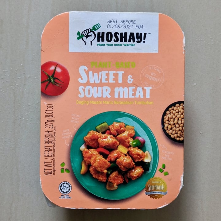 Hoshay Plant-based Sweet & Sour Meat Review | abillion