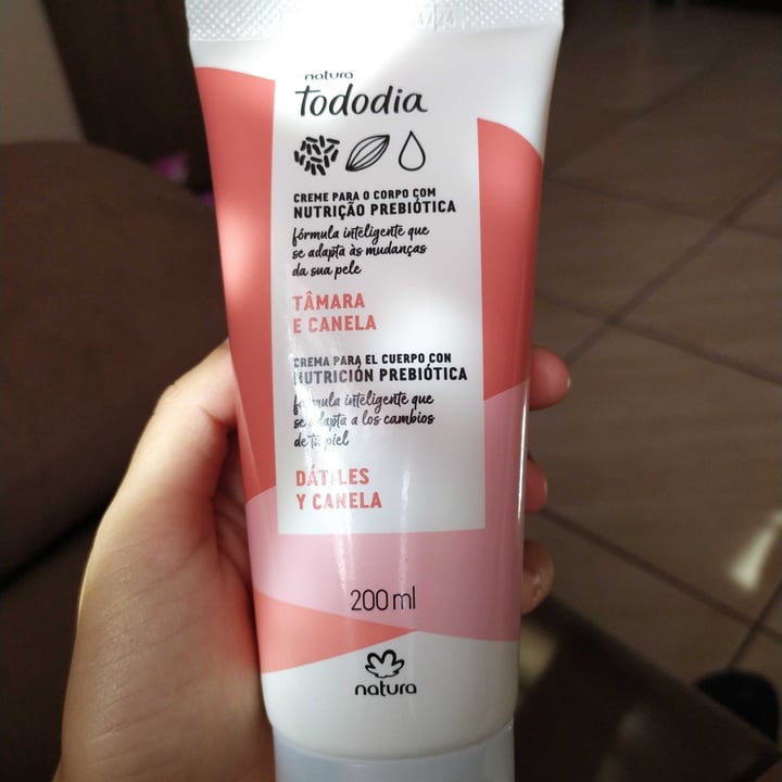 photo of Natura Creme Corporal Tâmara E Canela shared by @samarademoura on  18 May 2023 - review