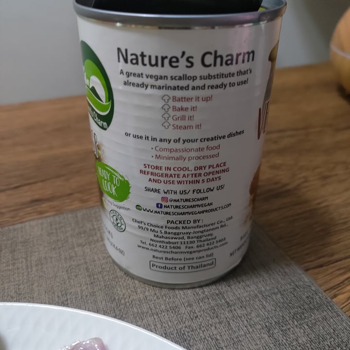 photo of Nature's Charm Vegan Scallops shared by @stevenneoh on  29 May 2023 - review