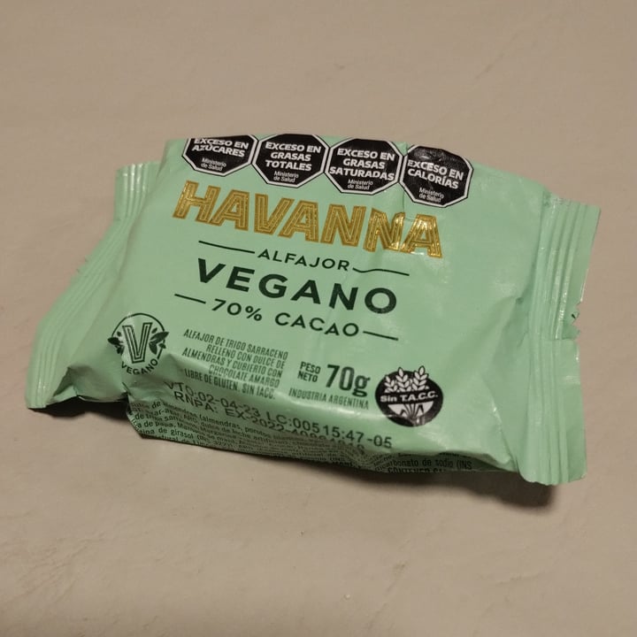 photo of Havanna Alfajor Vegano shared by @martuc on  28 Feb 2023 - review