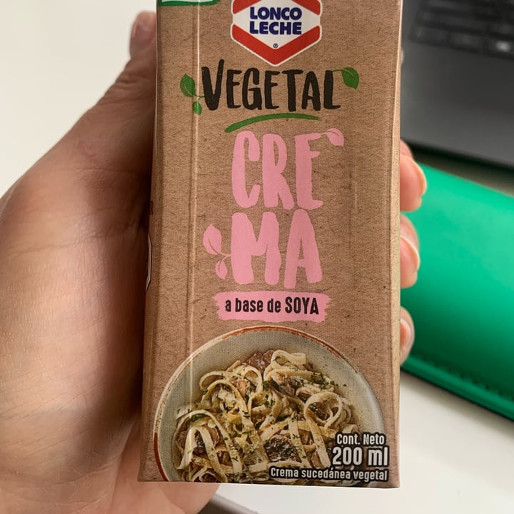 photo of Lonco Leche Crema vegetal shared by @negra-aravena on  29 May 2023 - review