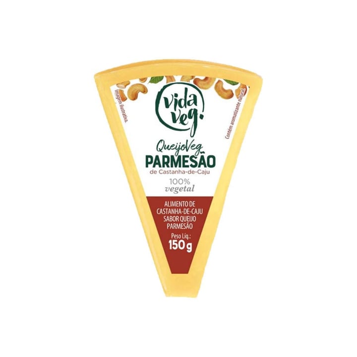 photo of Vida Veg queijo de castanha de caju sabor parmesão shared by @alynne13 on  07 Jan 2023 - review