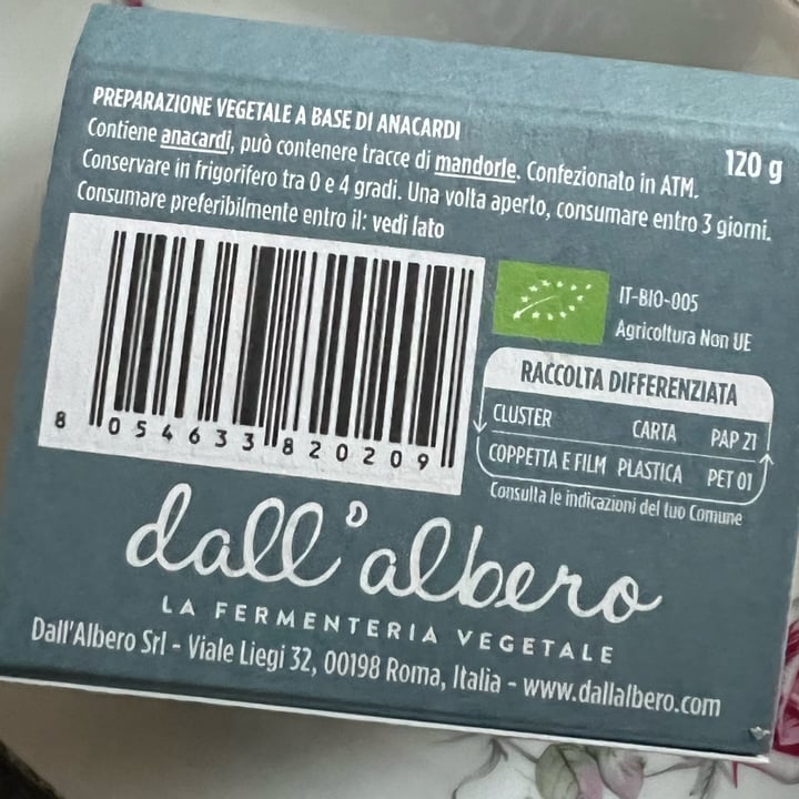 photo of Dall’Albero La Fermenteria Vegetale Ricò bio di anacardi shared by @fsc on  23 Mar 2023 - review