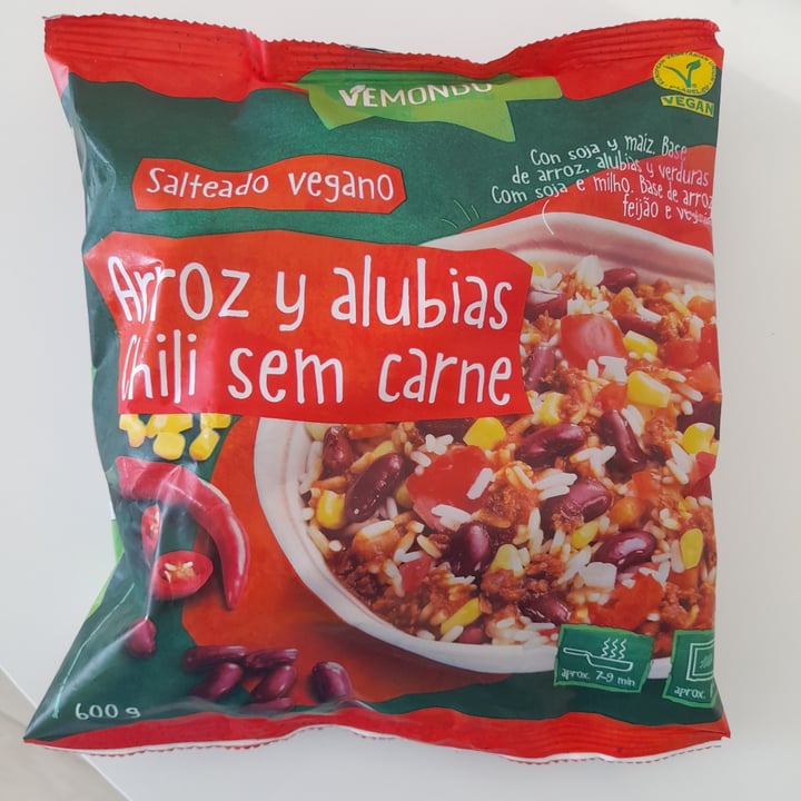 photo of Vemondo Salteado Vegano Arroz y Alubias Chili Sem Carne shared by @danielgl on  30 Mar 2023 - review