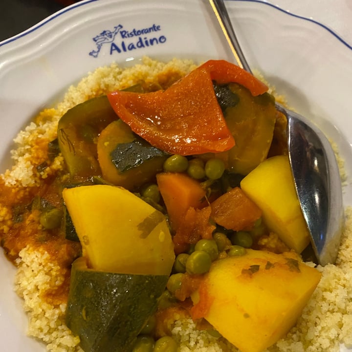 photo of Aladino Restaurant Cous Cous Di Verdure shared by @elisaleone on  15 Jun 2023 - review