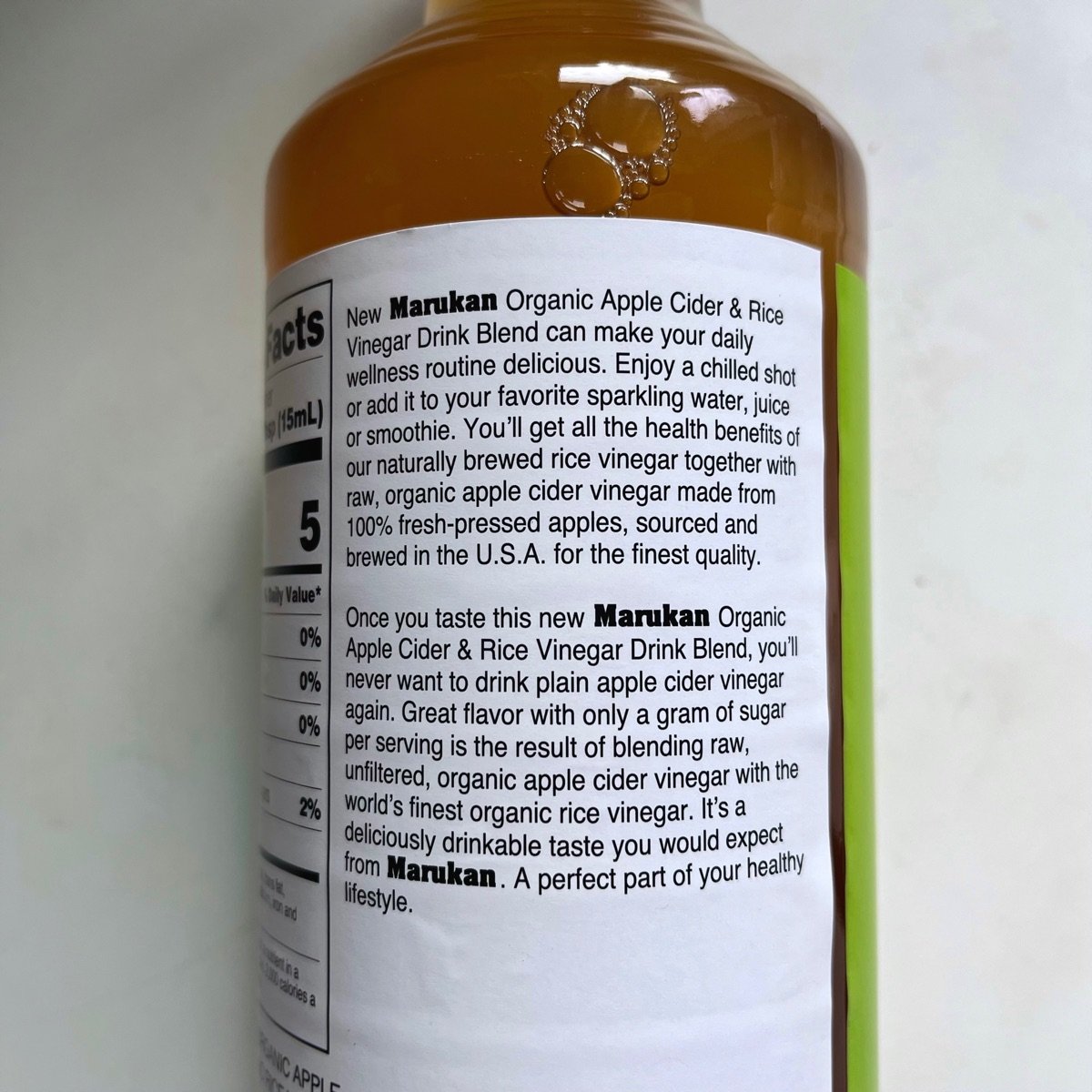 Marukan Organic Apple Cider & Rice Vinegar Drink Blend Reviews abillion