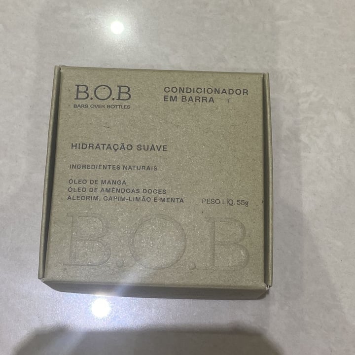 photo of B.O.B Condicionador em Barra Hidratação Profunda shared by @adrianabrustolin on  02 Mar 2023 - review