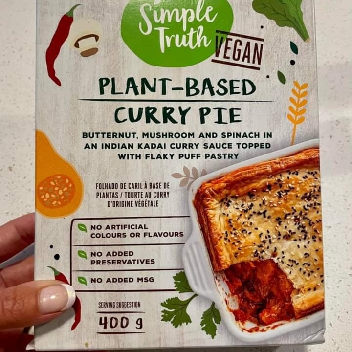 photo of Simple Truth Curry Pie shared by @michellelegg on  24 Jan 2023 - review