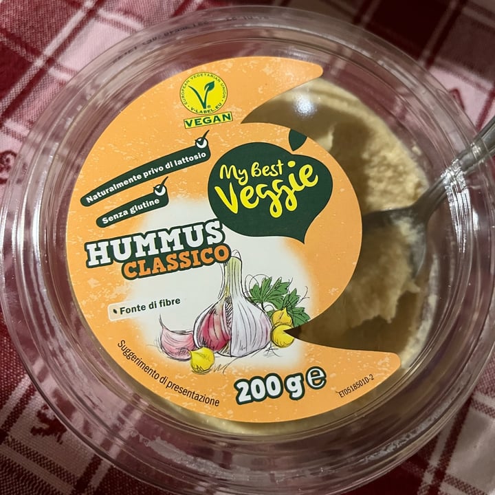 photo of My Best Veggie Hummus classico shared by @silviaaaa on  16 Jan 2023 - review