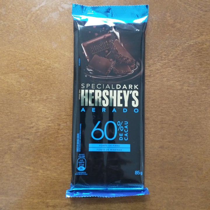 photo of Hershey's Aerado Chocolate 60% shared by @marlymiki on  16 Aug 2023 - review