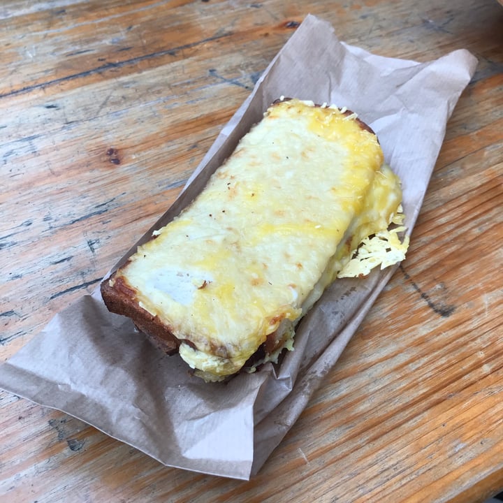 photo of Land&Monkeys Croque Monsieur shared by @arenavegan on  12 Jan 2023 - review