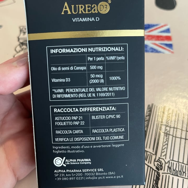 photo of Alpha pharma Aurea D3 shared by @mermaid-inside on  25 Feb 2023 - review