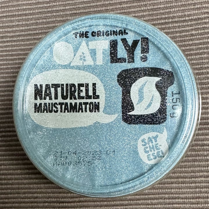 photo of Oatly Aufstrich natur shared by @vanille on  16 Apr 2023 - review