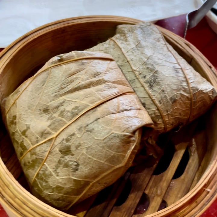 photo of Bodhi Kosher Vegetarian Restaurant Sticky Rice in Lotus Leaf shared by @plantnats on  23 Mar 2023 - review