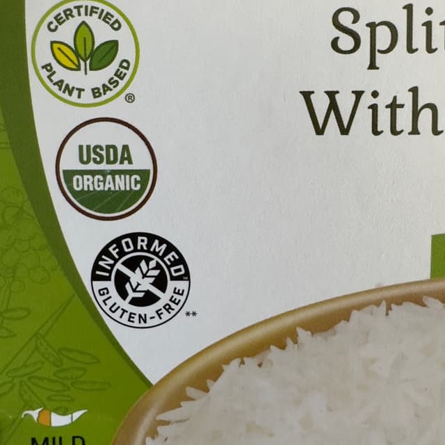 Organic Indian Split Lentil Curry With Steamed Rice from Food earth ...