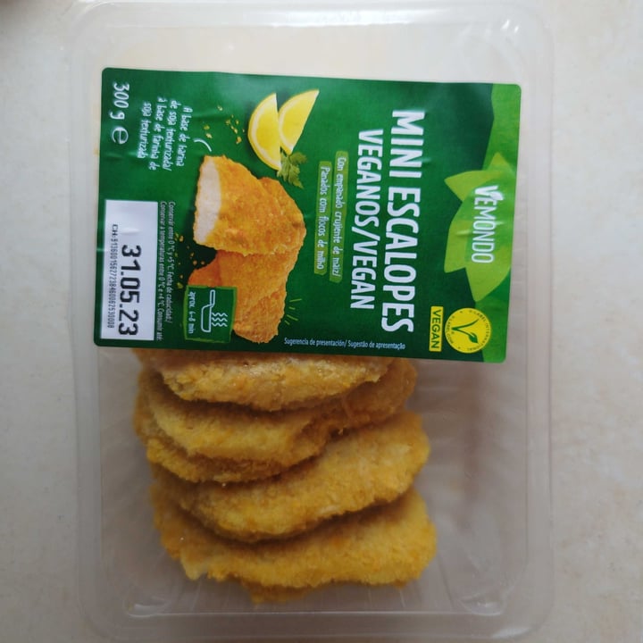 photo of Vemondo Mini escalopes veganos shared by @sarr on  27 May 2023 - review