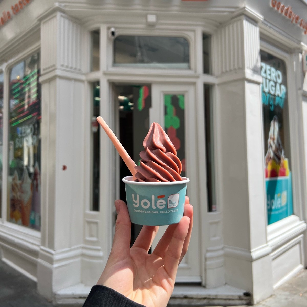 Yolé Ice Cream Covent Garden Strawberry Soft Serve Reviews abillion