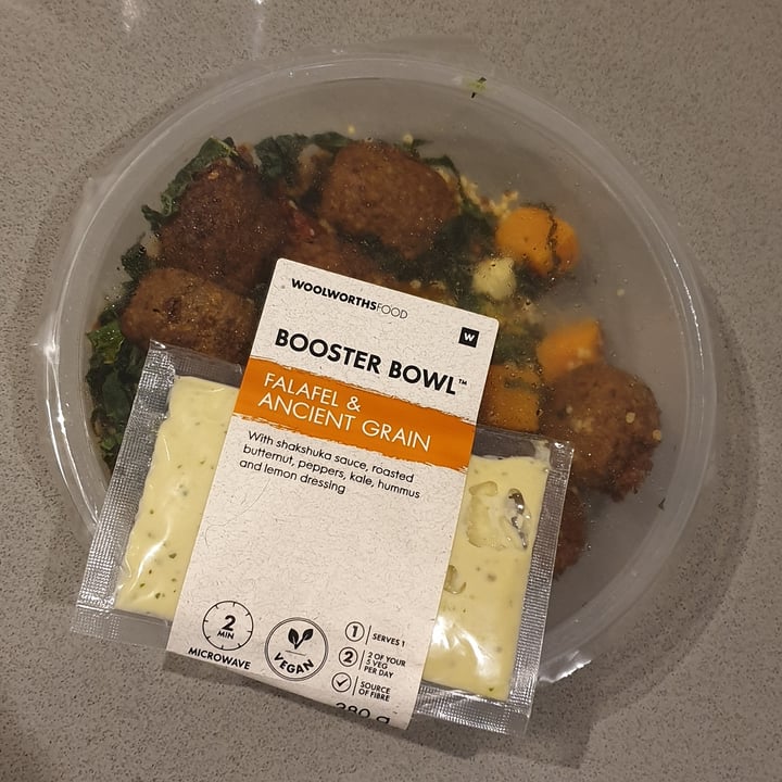 photo of Woolworths Food Falafel & Ancient Grain Booster Bowl shared by @cdg2399 on  17 May 2023 - review