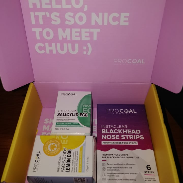 photo of Procoal London Salicylic Egg shared by @pseudostep on  09 Jan 2023 - review
