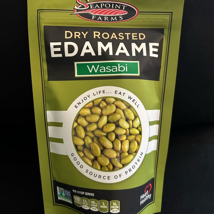 photo of Seapoint Farms Dry Roasted Edamame Wasabi shared by @stephaniaa on  10 Jul 2023 - review