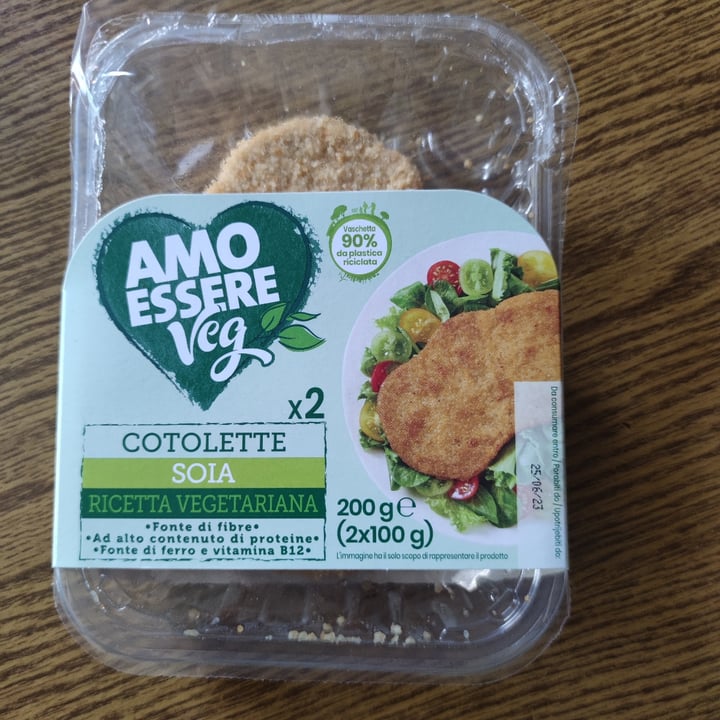 photo of Amo Essere Veg Cotolette soia shared by @cindylala on  28 Jun 2023 - review