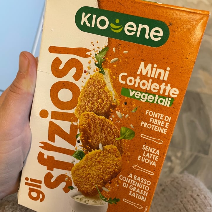 photo of Kioene gli sfiziosi mini cotolette vegetali shared by @chezblanchette on  13 Jan 2023 - review