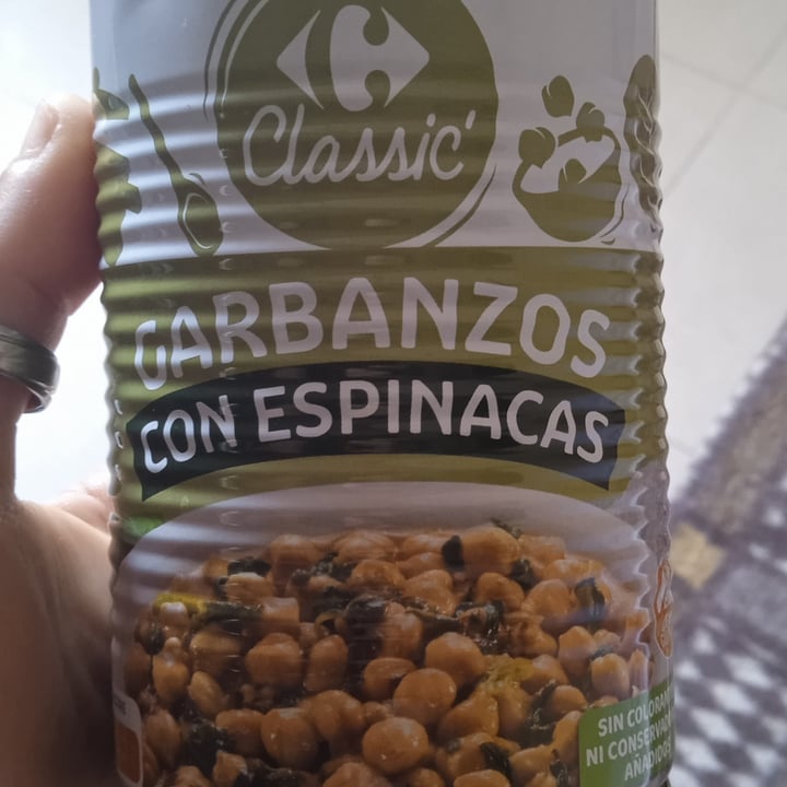 Carrefour Garbanzos con Espinacas Review abillion