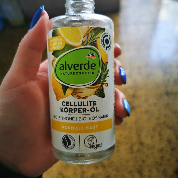 photo of Alverde Naturkosmetik Cellulite körper-öl shared by @valentinacanepa on  24 Mar 2023 - review