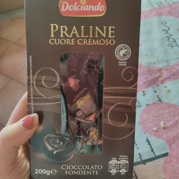 photo of Dolciando Praline cuore cremoso fondenti shared by @marydrago3 on  08 Mar 2023 - review