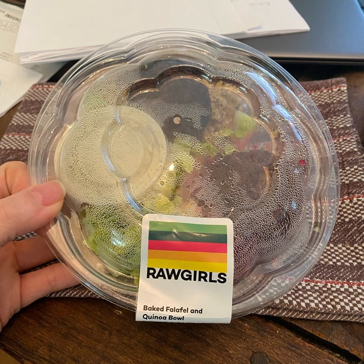 photo of Rawgirls East Memphis Baked Falafel and Quinoa Bowl shared by @thedarktower on  02 Apr 2023 - review
