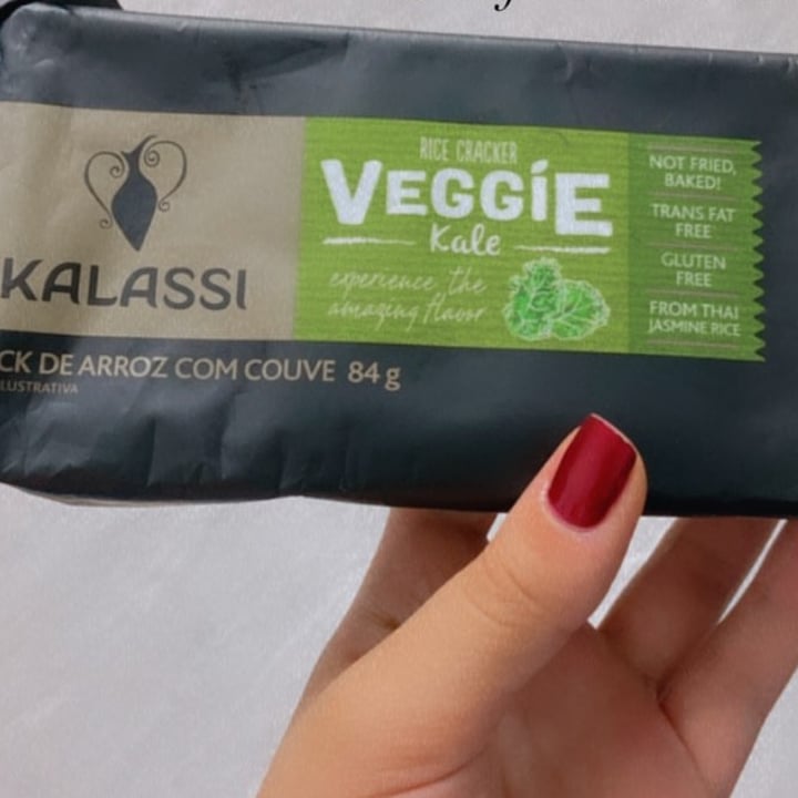 photo of Kalassi Rice Craker Veggie Kale shared by @talitaokazaki on  14 Feb 2023 - review