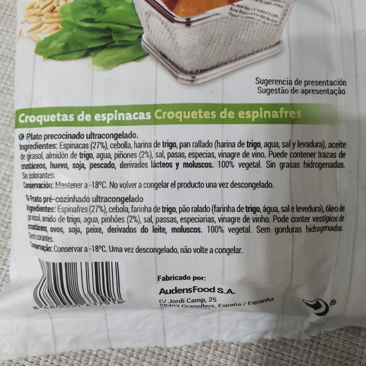 photo of Hacendado Croquetas de Espinacas shared by @miriam27 on  13 Aug 2023 - review