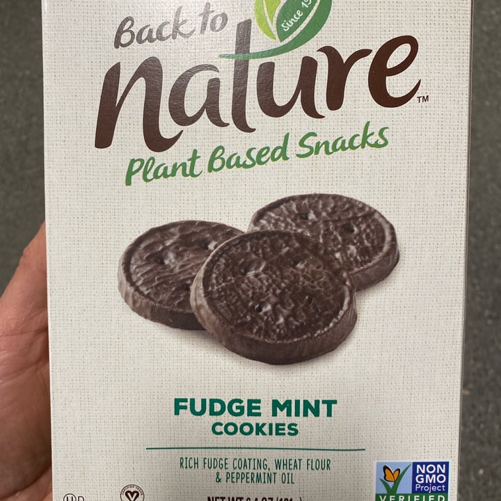 photo of Back to Nature Fudge Mint Cookies shared by @geneogden on  01 Jan 2023 - review