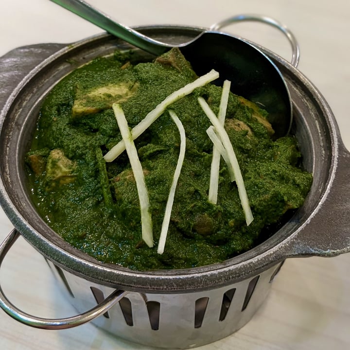 photo of Gokul Vegetarian Restaurant Palak Aloo shared by @xinru-t on  07 Aug 2023 - review