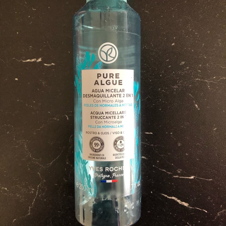 photo of Yves rocher Acqua micellare pure algue shared by @blauregen on  27 Jun 2023 - review