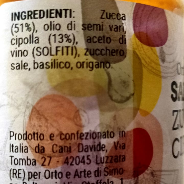 photo of Orto e Arte di Simone salsa zucca e cipolle shared by @paola61 on  04 Jul 2023 - review