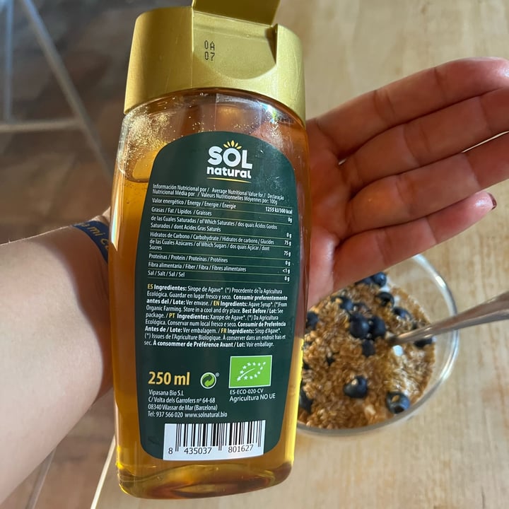 photo of Sol Natural Sirope de agave shared by @yulisrondon on  17 Apr 2023 - review