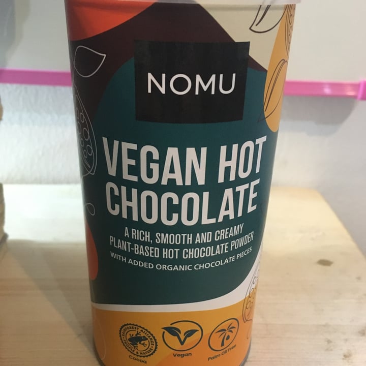 photo of Nomu vegan hot chocolate shared by @sylvacharm on  23 Jul 2023 - review