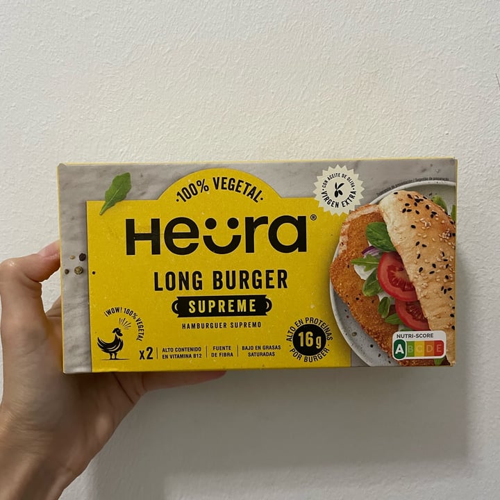 photo of Heura Long Burger Supreme shared by @sara18 on  18 May 2023 - review