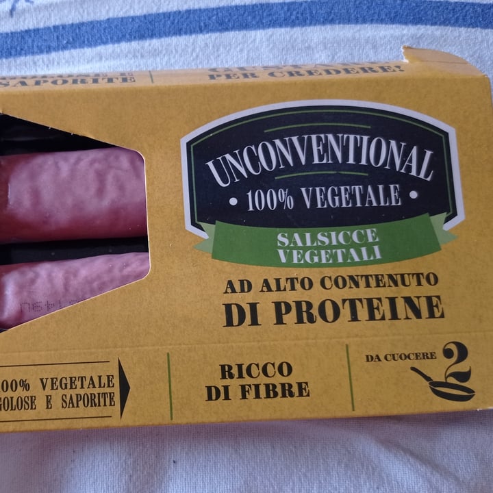 photo of Unconventional Salsicce Vegetali - Sausages shared by @susannatuttapanna on  11 Jul 2023 - review