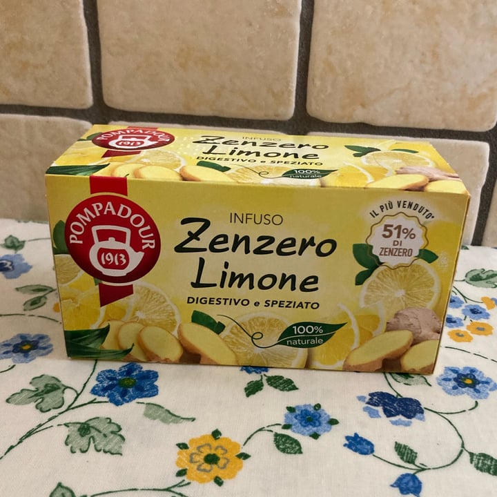 photo of Pompadour Infuso zenzero e limone shared by @flasol on  14 May 2023 - review