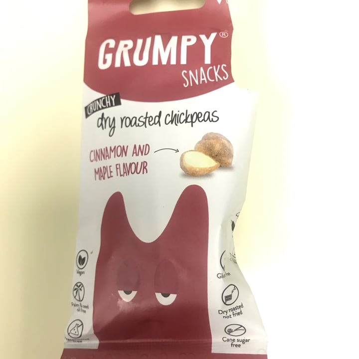 photo of Grumpy Snacks cinnamon and maple chickpeas shared by @preenasastra on  06 Jan 2023 - review