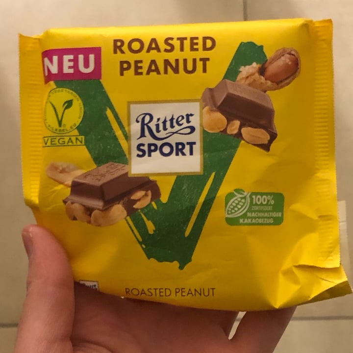 photo of Ritter Sport Roasted Peanut shared by @evelynsarah on  08 Feb 2023 - review